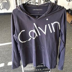 Calvin Klein pullover with hood